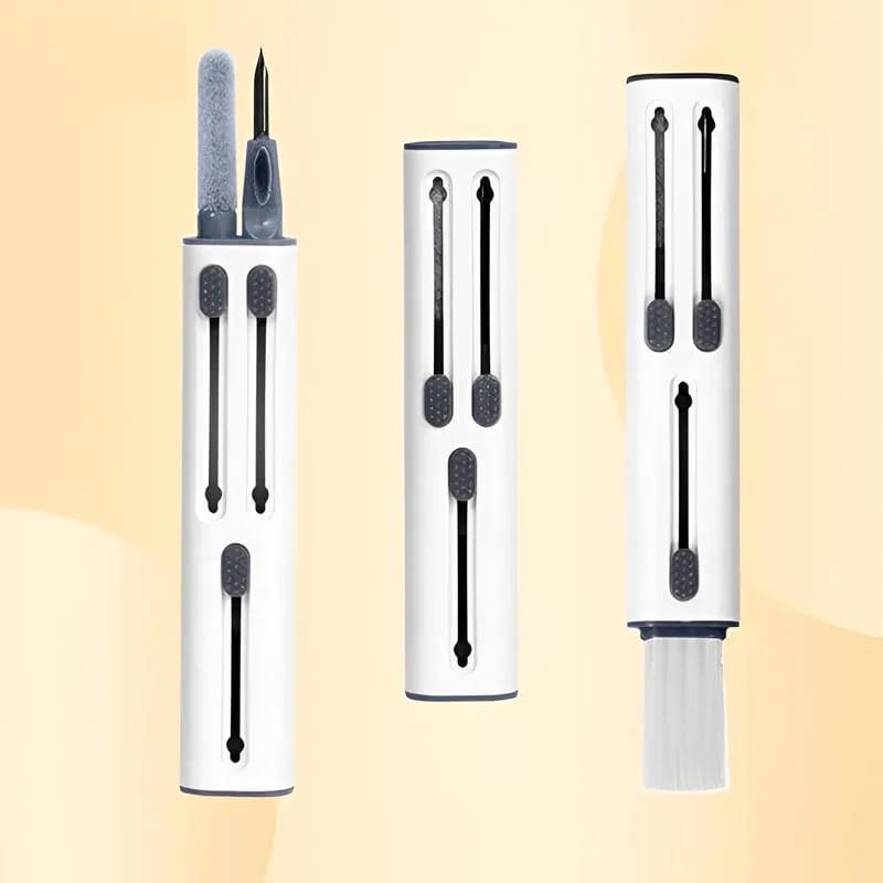 4-in-1 Earphone Cleaning Pen With Soft Bristle Brush