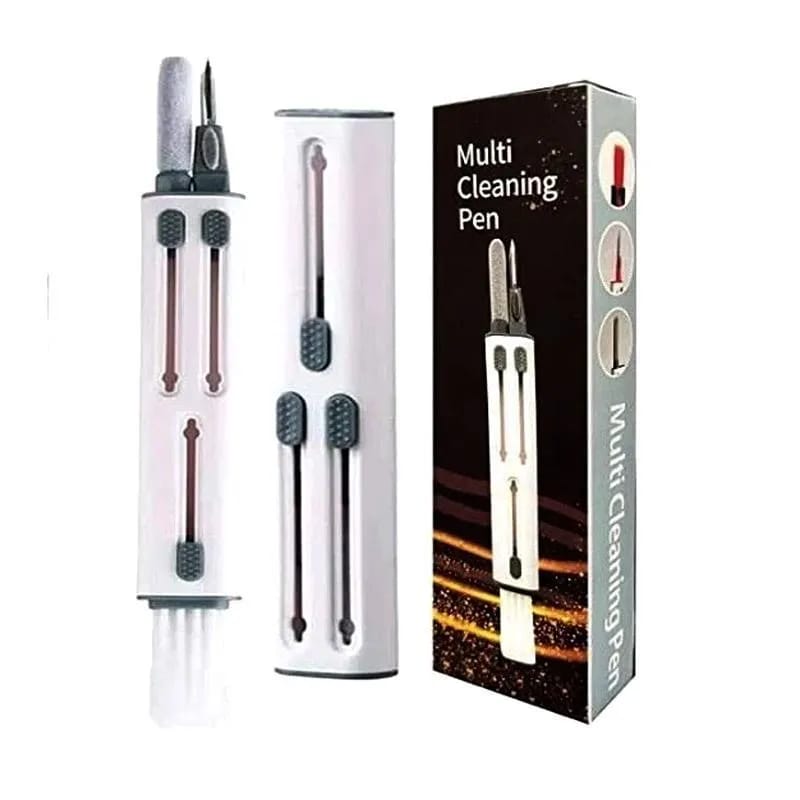 4-in-1 Earphone Cleaning Pen With Soft Bristle Brush