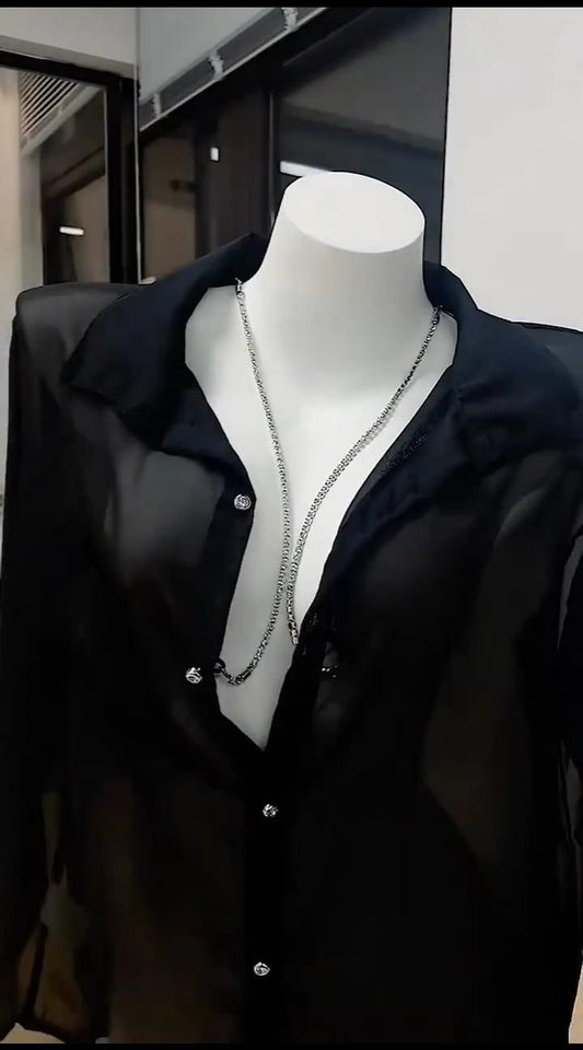 Black Sheer Nightwear